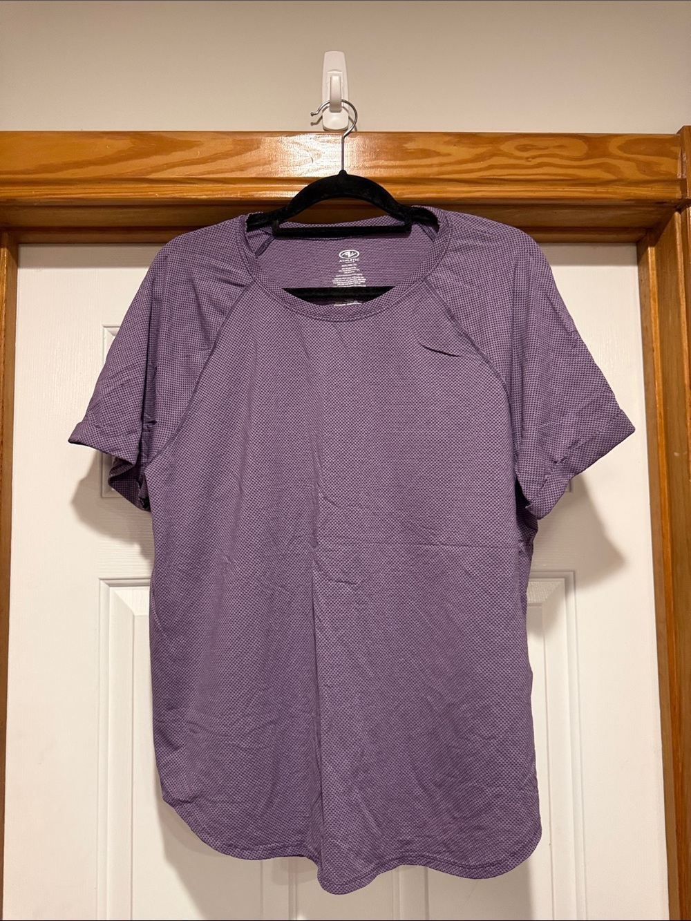 Athletic Works Lavender Purple Short Sleeve Crew Tee